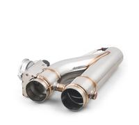 d'échappement Kit De Découpe D'échappement Électrique Universel 2.5 "3", Valve De Contrôle En Y Avec Système À Double Valve, Kit Télécommande Embout Echappement(2INCH)