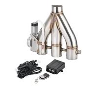 d'échappement Kit de silencieux d'échappement électrique 3 en 1, Double Valve 2.5 "/ .0", avec télécommande sans fil, valves sortie Embout Echappement(3 Inch)