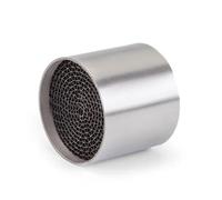 D'Échappement Moto Catalyseur D'échappement Universel pour Moto 45mm 48mm 50mm 53mm DB Killer Réduit Le Bruit Couple Élevé À Basse Vitesse Purification des Gaz Silencieux D'Échappement (Taille : A-48