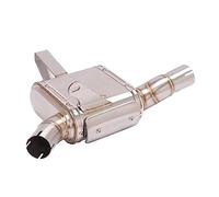 D'Échappement Moto D'Échappement pour Benelli pour Leoncino 500 pour BJ500 Moto Échappement Échappement Moto Modifié Tube Mi Lien Tuyau Catalys Supprimer Éliminateur Amélioré(1)