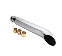 D'Échappement Moto Silencieux D'échappement Moto Rétro Vintage Classique Galvanoplastie pour Café pour Racer pour Bobber pour Chopper pour Personnalisé Tuyau Silencieux Moto (Taille : Type C)