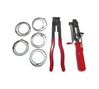 d'échappement Pince Serrage Joint CV Durable, Kit D'outils Manuels Cerclage Voiture Pour Tuyau D'échappement, Outil D'installation Manuel Embout d'échappement(A B C)