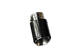 d'échappement Pour BMW M2 M3 M335I Universel 1 Pièce Unique Embouts D'échappement Voiture Tuyau Argent Brillant Véritable Silencieux Queue Embout Echappement(ID 83MM-OD 114MM)
