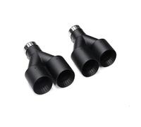 d'échappement Pour GTI MK7 Pour Golf 7 Buse 2 Pièce/lot Quad Voiture Silencieux Embout D'échappement Système Tuyau Universel U Type Embout d'échappement(ID57MMOD114MM)