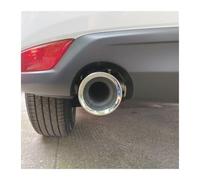 d'échappement Pour Mazda CX5 Pour CX-5 Décoration Arrière Queue Gorge Embout Tuyau D'échappement Silencieux Couvercle Queue Buse Auto Embout Echappement(SILVER EACH)