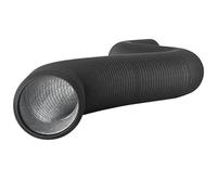 d'échappement pour sèche-linge - flexible en aluminium, protection robuste à quatre couches de 4/6 pouces | de pour chauffage, climatisation, valve d'échappement, tente d