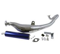 D'échappement qtre gaz Next CD-R Chromé pour Honda Wallaroo 50 cc, Peugeot Fox, mobylette