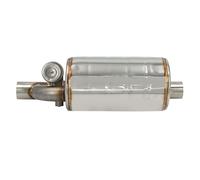 d'échappement Système D'échappement Universel Pour Voiture, Valve À Vide, Kit Tuyau, Silencieux Variable, En Acier Inoxydable, 51, 63, 76 Mm Embout Echappement(76MM Muffler right)