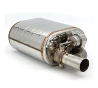 d'échappement Système D'échappement Universel Pour Voiture, Valve À Vide, Kit Tuyau, Silencieux Variable, En Acier Inoxydable, 51, 63, 76 Mm Embout Echappement(63MM Muffler right)