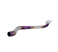 D'échappement Tuyau Compatible Avec Yamaha Pour NMAX155 Pour NMAX125 2015-2017 Tuyau D'échappement Central Collecteur Coude Tube De Descente Rond 51 Mm