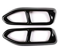 d'échappement tuyau Pour BMW Série 7 G11 G12 730 740 750li 2016-2018 2 Pièces Acier Noir Brillant Pour Silencieux D'échappement De Voiture(Sport Model)