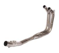 D'échappement Tuyau pour Kawasaki pour Z400 pour Z250 pour Ninja 250 400 2017-2022 51 Mm/Système D'échappement Slip on Header Mid Link Moto Tuyau