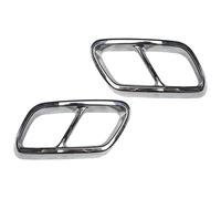 D'échappement Voiture Pour Mercedes Pour B&enz Classe C W206 Accessoires Voiture Pièces 1 Paire Couvercle D'embout Tuyau D'échappement Arrière