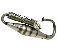 D'échappement YASUNI Scooter Z Carbone/Kevlar - Peugeot Metal-X 50 (2 temps)