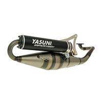 D'échappement YASUNI Scooter Z noir - Malaguti F12 Phantom 50 LC (Eau) (jusqu'à Bj. 2000)