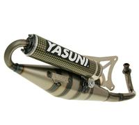 D'échappement YASUNI Z Carbone/Aramide pour Gilera DNA 50 cc, Ice, Runner, Stalker, Storm, Typhoon, X