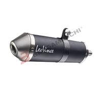 DÉCHARGE TERMINAL POT NOIR POUR BETA RR 50 ENDURO/MOTARD 23 LEOVINCE 17008B