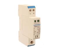Déchargeur de surtension modulaire, SPD Type 2+3 T2+T3, 1P+1P Seulement 1 Module DIN, 5 kA-15 kA 10 kV AC275 V, IP20 IEC61643-11