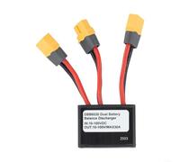 Déchargeur parallèle double 10-100 V 30 A XT60H-M Aluminium | Interface XT60H-M, gamme 10-100 V, courant max 30 A, boîtier en aluminium, double mode parallèle