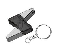 Déchargeur statique, extracteur d'électricité statique en forme de boulon, gadget de protection compact multifonction pour vêtements d'hiver, fournitures de voiture, Noir , Refer to description