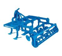 Déchaumeur jouet agricole - BRUDER - Lemken - Cylindres tournants - Compatible avec tous les tracteurs