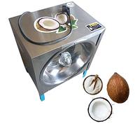 Déchiqueteur de grattoir à noix de coco, râpe à noix de coco commerciale électrique 300W 50-60pcs / heure, rabot à noix de coco pour magasin de transformation de noix de coco, restaurant, boulangerie
