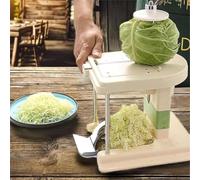 Déchiqueteuse à chou, coupe-légumes avec 3 lames en acier inoxydable | Coupe jusqu'à 5 kg en 5 minutes, convient pour une préparation efficace du chou dans les cuisines et les restaurants.