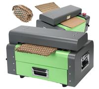 Déchiqueteuse de carton, machine de découpe d'extension de boîte ondulée, machine de papier d'emballage en nid d'abeille, largeur de coupe de 325 mm, transforme le carton en matériau d'emballage pour