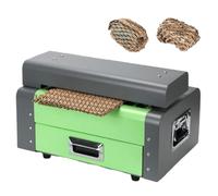 Déchiqueteuse de découpe de carton avec boîte de rangement pour déchets, interrupteur rotatif, largeur de coupe de 50 cm, épaisseur de coupe de 7 mm, pour emballer des tasses, des bouteilles, des