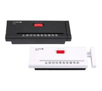 Déchiqueteuse de documents joints, noire