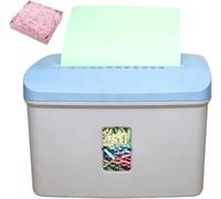 Déchiqueteuse De Papier Automatique À Coupe Zigzag, 7,5 L, Largeur De Coupe : 4 mm, Compatible avec des Papiers De 25 À 70 g/m², Fenêtre De Visualisation, Outil De Remplissage pour Emballages