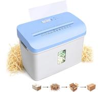 Déchiqueteuse de Papier Automatique à Lames Zigzag, Coupe-Papier électrique 7,5 l