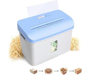 Déchiqueteuse de Papier Automatique à Lames Zigzag, Coupe-Papier électrique 7,5 l