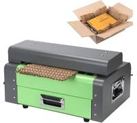 Déchiqueteuse de papier pour carton, largeur de coupe de 325 mm, idéale pour le rembourrage en papier ondulé kraft, design d'interrupteur rotatif, coupe de déchets de carton