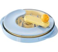 Déchiqueteuse de poulet manuelle avec rotation à 360 ° et base antidérapante, grand broyeur de poitrine de poulet pour porc bœuf, poignée ergonomique, sans BPA
