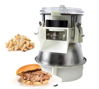 Déchiqueteuse de poulet, outil de déchiquetage automatique de viande, moteur à couple élevé, capacité de 108,9 kg/h, broyage efficace des poitrines de poulet cuites pour un usage commercial