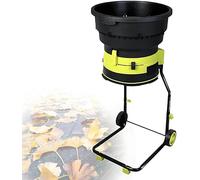 Déchiqueteuse électrique de jardin, 2500 W, moteur 8000 tr/min pour un compostage efficace et une gestion des feuilles