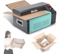 Déchiqueteuse en carton de 350 mm de largeur de coupe de 5 m/min de vitesse qui transforme le carton en matériau d'emballage Machine robuste pour l'emballage rapide et le recyclage