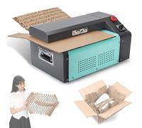 Déchiqueteuse en carton pour bricolage en nid d'abeille, épaisseur de coupe jusqu'à 10 mm et largeur 350 mm