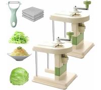 Déchiqueteuse et trancheuse à choux multifonction - Modèle 2025 - Facile à utiliser - Parfait pour la préparation des aliments en cuisine