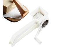 Déchiqueteuse manuelle - Râpe à tambour rotative, presse compacte à main, hachoir à rotation lisse | Conception cylindrique de précision en acier - Mécanisme manuel pour salades garnitures et