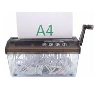 Déchiqueteuse pour Papier A4, Destructeur de Documents Manuel pour Bureau, école, Maison, Portable Shredder