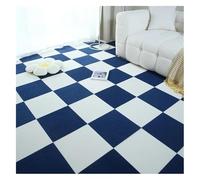 Déchirer et coller des carreaux de tapis, Dalles de Moquette Autocollantes 30x30cm Multicolore 4-32 Pièces(White Sapphire Blue,30x30cm 20pcs)