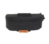 DECHO-C Tactical Molle Lunettes de soleil étui rigide avec clip avec fermeture à glissière Lunettes de soleil étui de transport Anti-Shock Goggle Pouch