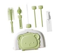 DECHOUS 1 Ensembles Brosse De Nettoyage Pour Biberons Silicone De Brosses Pour Nettoyeur De Biberon Goupillon Pour