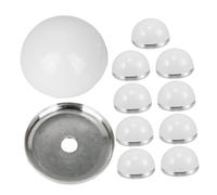 DECHOUS 10 Pièces Abat-jour Globe pour Miroir LED de Maquillage, 48mm, Plastique