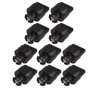 DECHOUS 10 Pièces Accessoires Tronçonneuse à Essence Vis Écrous Moletés Plastique Solide Couvercle Filtre à Air Protection Poussière Compatible Entretien Jardin Outil Extérieur