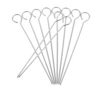 DECHOUS 10 Pièces Épingle D'alignement pour Mèche de Bougie DIY en Fer Argenté, Outil Précis pour Perçage Facile, Accessoire pour Réaliser des Bougies la Main