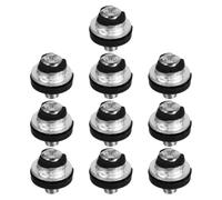 DECHOUS 10 Pièces Lot de Vis Miniatures pour Disque Dur avec Absorption des Chocs Vis de Remplacement pour Ordinateur Portable et Serveurs Fixation Anti-vibration pour Hdd SSD