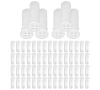 DECHOUS 100 pièces Lot de Inserts Jouets Qui Couinent pour Chiens et Bébés Accessoires de Rechange pour Jouets Peluche Bruit Squeaker pour Réparation et Stimulation des Animaux